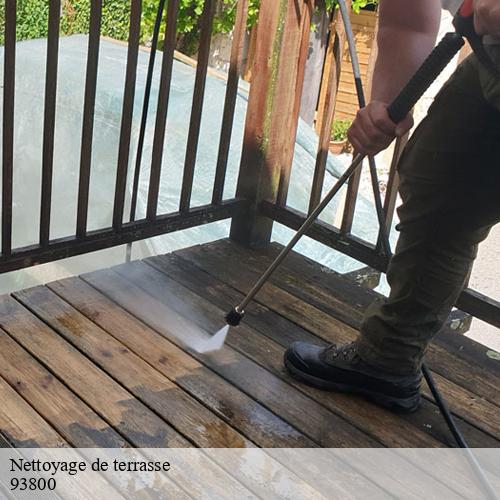 Nettoyage Habitat, spécialiste du lavage haute pression pour terrasses à Epinay Sur Seine